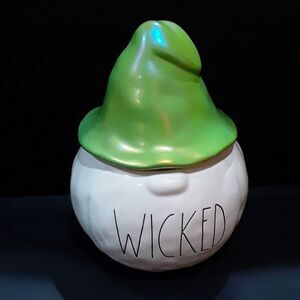 Halloween Pumpkin, Ceramic, Rae Dunn Wicked Gnome, Jack o lantern,